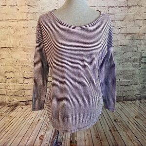 Old Navy Maternity Long Sleeve Dolman Batwing Small Purple